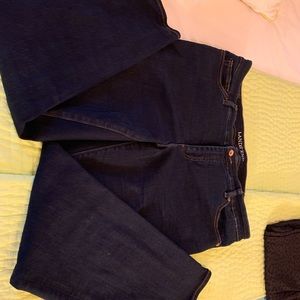 Lands end sz 18 mid rise straight Jean., Comfortable and soft. 2 pair available